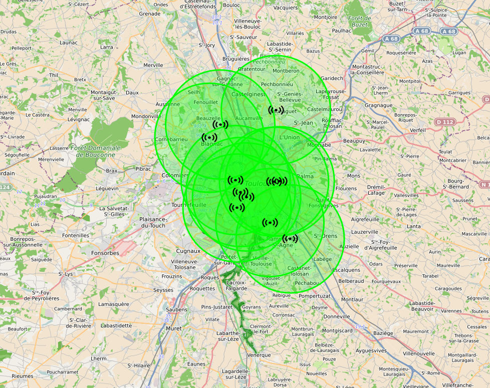 couverture reseau LoRaWAN